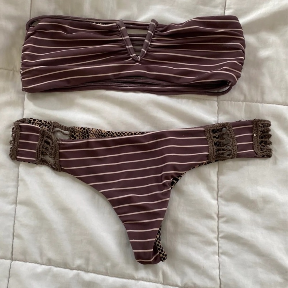 Acacia swimwear set $130 via ven